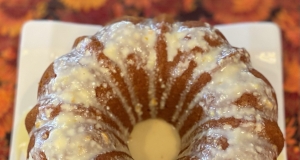 Butterscotch Pumpkin Pudding Cake