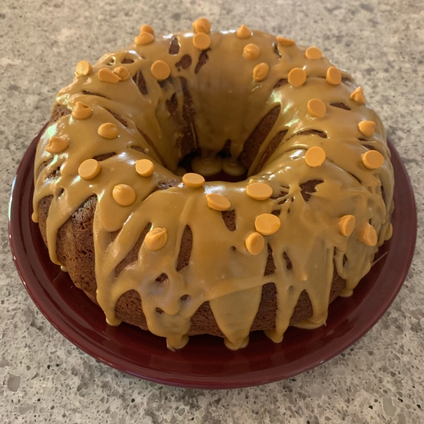 Butterscotch Pumpkin Pudding Cake
