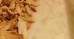 Rice Pudding with Rose Water