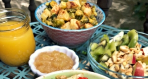 Vegan Breakfast Hash with Smashed Potatoes and Tofu