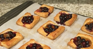 Peach Tartlets with Apricot Glaze