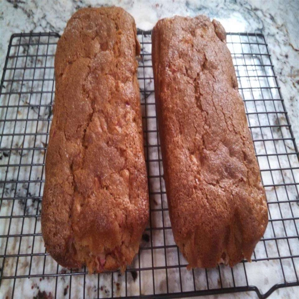 Freezer-Friendly Rhubarb Bread
