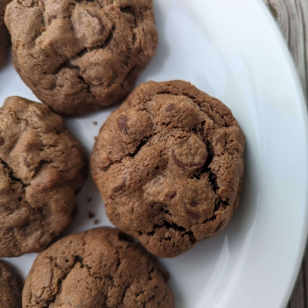 Double Chocolate Chip Cookies