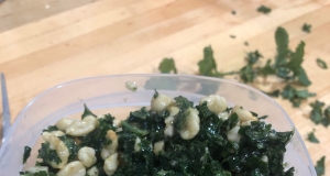 Kale Salad with Peanut Dressing