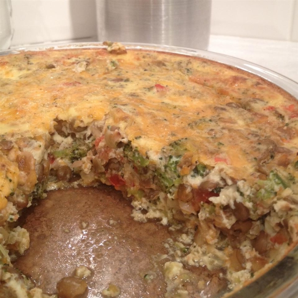 Lentil Quiche