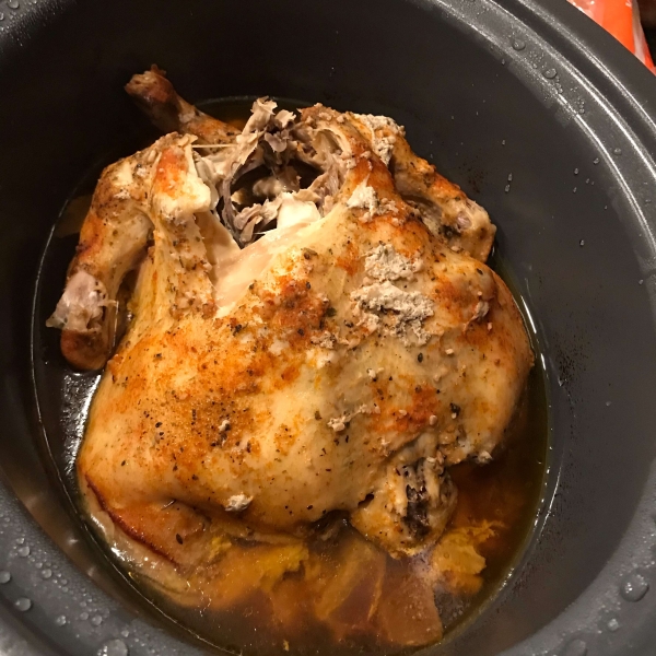 Slow Cooker Whole Chicken