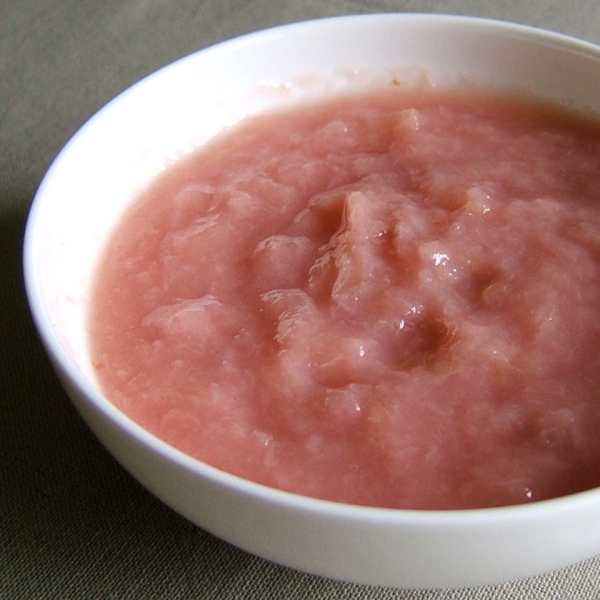 White Peach-Lavender Compote