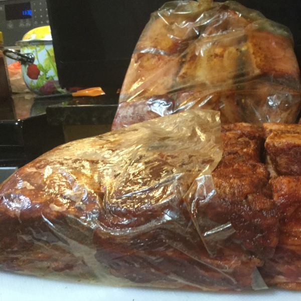 Grilled BBQ Short Ribs with Dry Rub