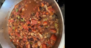 Vegetarian Bloody Mary Bean Chili