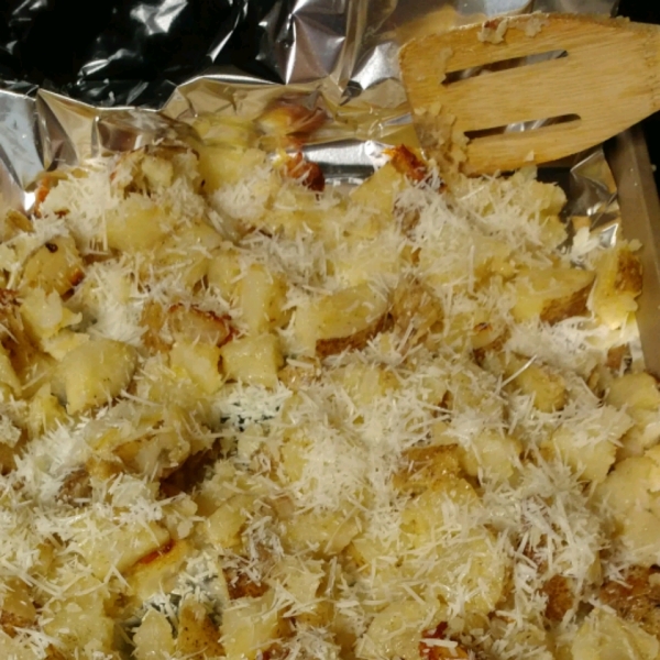 Perfect Garlic and Parmesan Potatoes