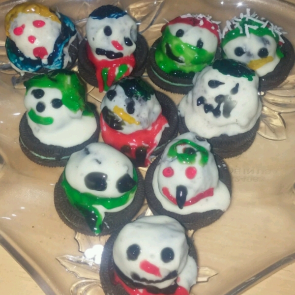 Melting Snowmen OREO Cookie Balls
