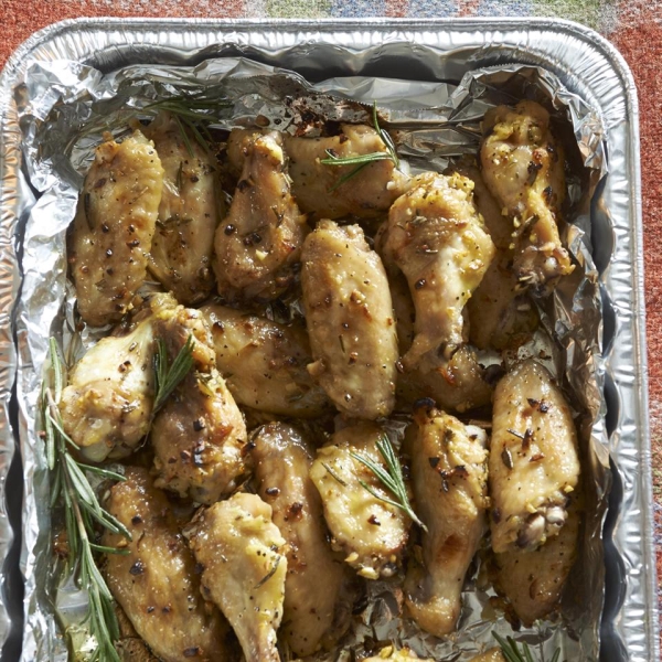 Foolproof Rosemary Chicken Wings