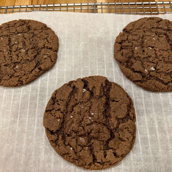 Eggless Chocolate Peanut Butter Cookies