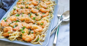 Instant Pot Asian-Style Shrimp Scampi