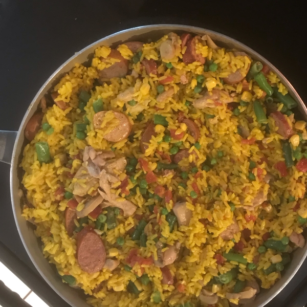 Quick Chicken Paella