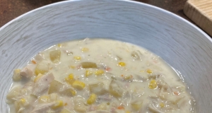 Easy Chicken and Corn Chowder