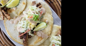 Jerk Chicken Soft Tacos