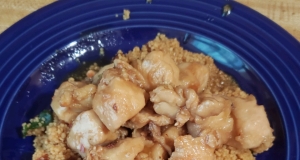 Sweet Chili Lime Chicken with Cilantro Couscous