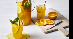 Orange-Basil Sparkler