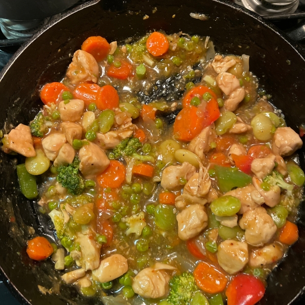 Orange Chicken Stir-Fry