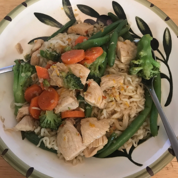 Orange Chicken Stir-Fry