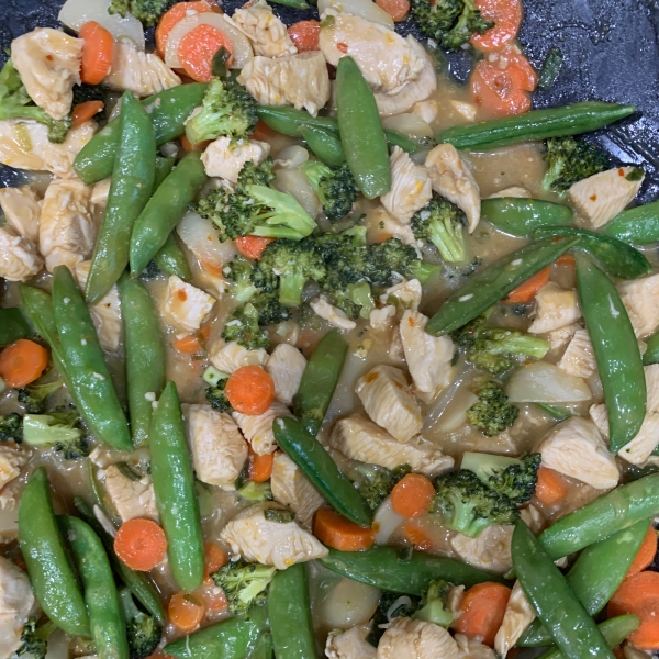 Orange Chicken Stir-Fry