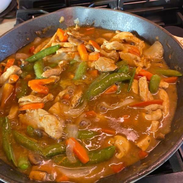 Orange Chicken Stir-Fry