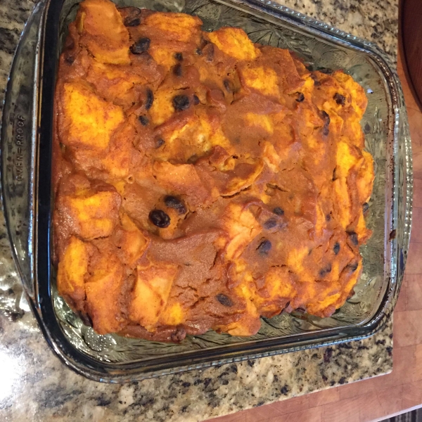 Pumpkin Bread Pudding