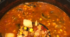 Leftover Turkey Brunswick Stew