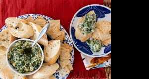 Vegan Hot Artichoke and Spinach Dip