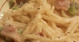 Cheesy-Pleasy Carbonara