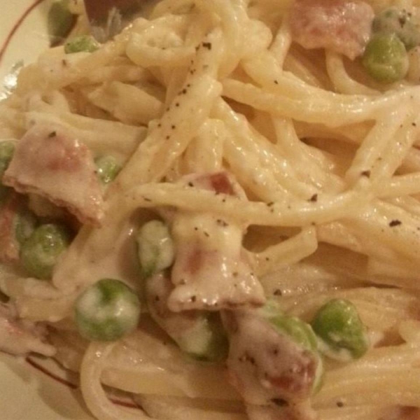 Cheesy-Pleasy Carbonara