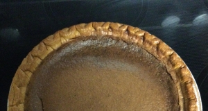Chocolate Chess Pie III