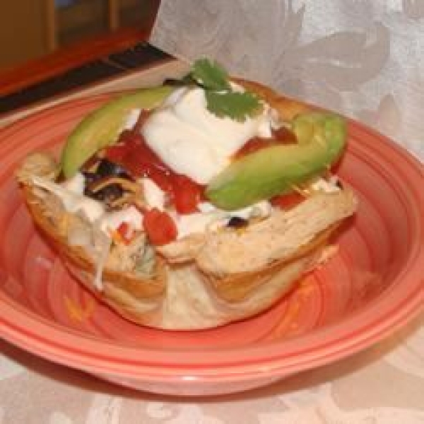 Taco Salad with Ranch Dressing