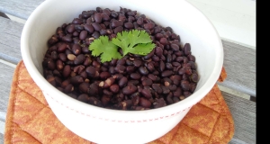 Pressure Cooker Black Beans