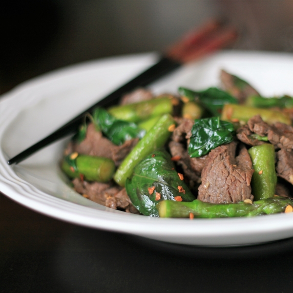 Chile Beef Stir-Fry