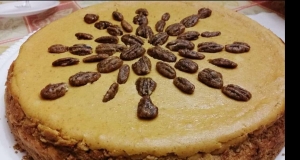 Double Layer Pumpkin Cheesecake