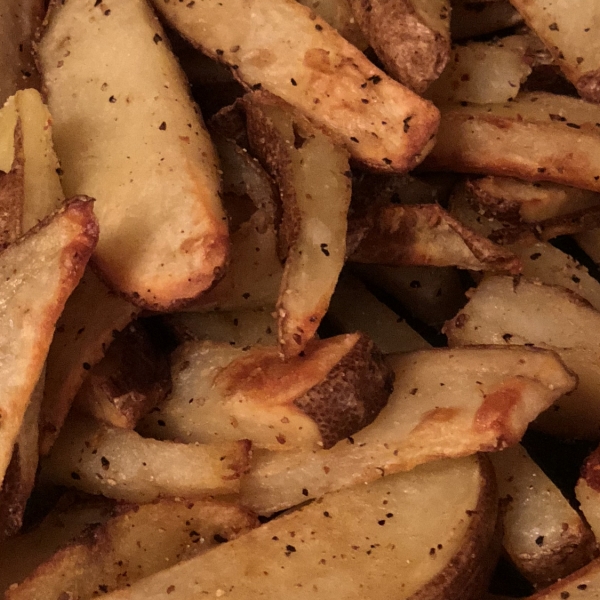 Garlicky Salt and Pepper Fries