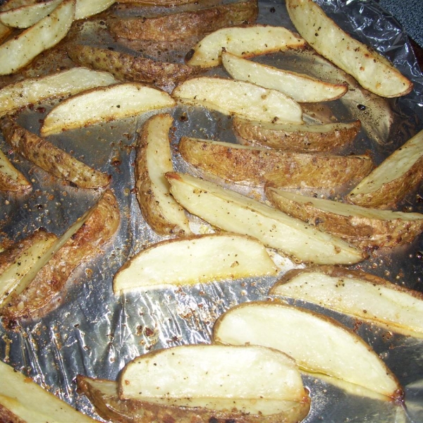 Garlicky Salt and Pepper Fries