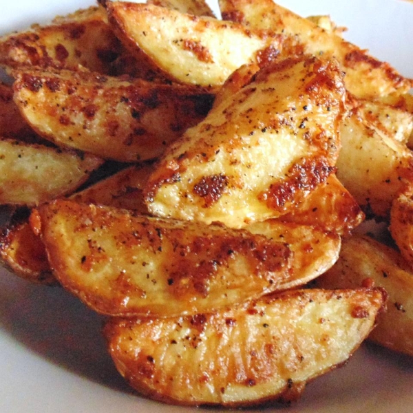Garlicky Salt and Pepper Fries
