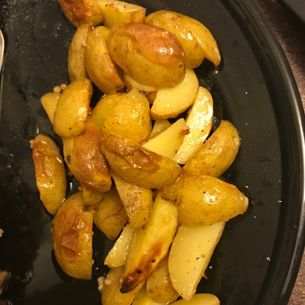 Garlicky Salt and Pepper Fries