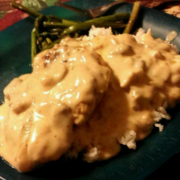 Creamy Pork with Sour Cream Sauce