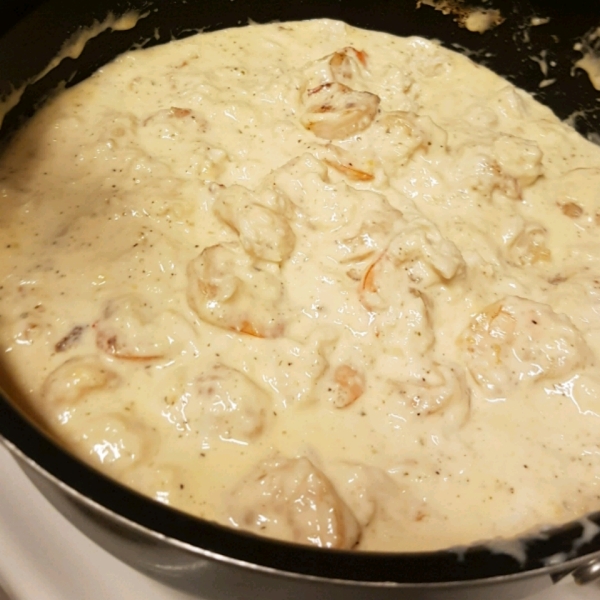 Easy Seafood Alfredo