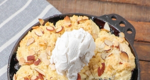 Skillet Cherry Cobbler (Gluten-Free)