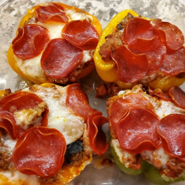 Lasagna Pepper Boats