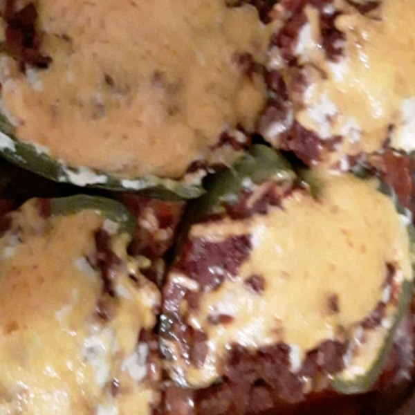 Lasagna Pepper Boats