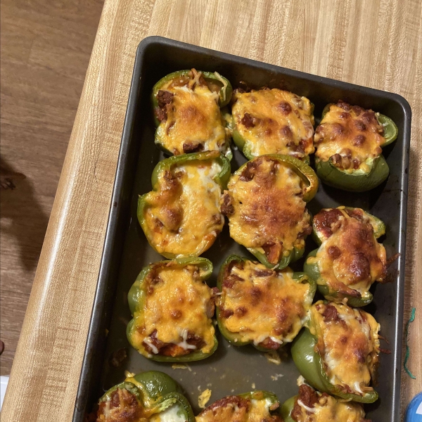 Lasagna Pepper Boats