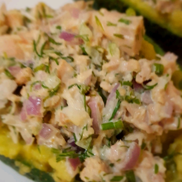 Gluten Free and Paleo Tuna Avocado Cups