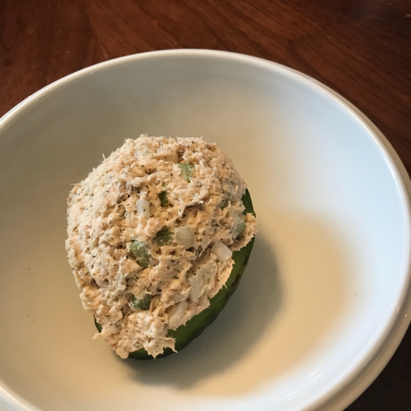 Gluten Free and Paleo Tuna Avocado Cups