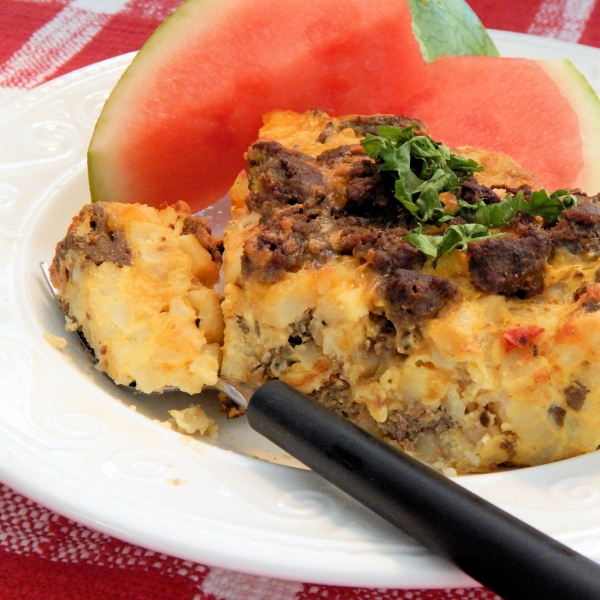 Slow Cooker Egg Casserole